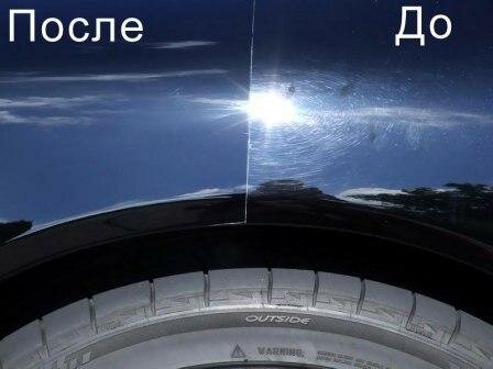 полировка авто